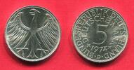 Bundesrepublik Deutschland 5 DM Silber Kursmünze Silberadler -