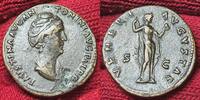Römisches Kaiserrreich Sesterz Faustina die ältere -