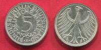 Bundesrepublik Deutschland 5 DM Silber Kursmünze Silberadler -