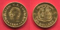 Liberia 20 Dollars Gold Chairman William V.S. Tubman THE LOVE OF LIBERTY BROUGHT US HERE -