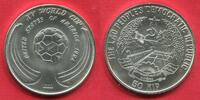 Laos 50 Kip Soccer Fußball XV WORLD CUP UNITED STATES OF AMERICA 1994 -