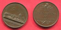 Pfalz Heidelberg Bronzemedaille Erinnerung an die Zerstörungen Heidelbergs Ansicht des Schlosses -