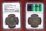 Deutschland, Weimarer Republik Silbermedaille - Medailleur Karl Goetz 1927 Michael Kardinal Faulhaber - 1917-1952 NGC Top Pop Rar NGC MS 63