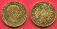 Österreich Kaisereich Austria 100 Corona Kronen Franz Joseph I. Sehr selten Auflage Mintage 1195 Key Date Numista 2 % -