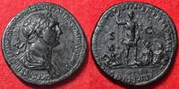 Römische Kaiserzeit Sesterz Trajanus , (98 -117) -