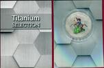 Ghana 5 Cedis Titanmünze Saint George - Titanium Selection -