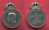Schweden Sweden Silbermedaille ohne öse ohne Band Sweden Royal Patriotic Society Medal Mit signatur A. Lindberg -