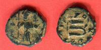 Byzanz Follis Constans II - stehender Kaiser -