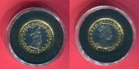 Gibraltar 75 Ecus Bimetall Gold Platin 1000 Jahre Österreich -