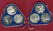 Ungarn 3 x 200 Forint Silbergedenkmünzen Ungarische Maler im Set -