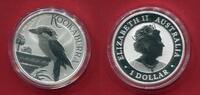 Australien 1 Dollar Silbermünze Kookaburra (1 oz) -