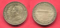 Weimarer Republik Deutschland Germany Silbermedaille Silver Medal Graf Zeppelin Weltfahrt 1929 LZ 127 Hugo Eckener -