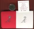 Monaco 2 Euro Gedenkmünze Hochzeit Albert Charlene - Etui weist Flecken/ Gebrauchsspuren auf -