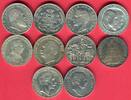 Bayern, Hamburg, Preußen, Sachsen, Württemberg 10 x 3 Mark Silbermünzen Kaiserreich Lot 10 Typen -