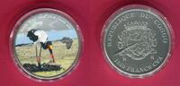 Republik Kongo 1000 Francs CFA / 1 oz Saddle Billed Stork - Sattelstorch - RAR kleine Auflage -