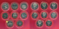 Sowjetunion Russland Lot 8 MünzenCu/Ni Sowjetunion Gedenkmünzen-Lot -