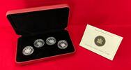 Kanada 4 x 50 Cents Silbermünzen 2004 50-Cent Sterling Silver Coin Set -... 68.49 £  +  10.40 £ shipping