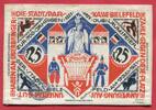 Bielefeld Notgeld der besonderen Art 25 Mark 15 Juli 1922 Leinen Stadtsp... 17.34 £  +  10.40 £ shipping