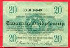 Leibzig Me?amt für Mustermessen 20 Goldpfennig 17. November 1923 Wertbes... 8.67 £  +  3.47 £ shipping