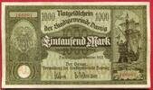 Danzig 500 Mark Banknote Kogge Stadtansicht Cityscape Deutsche Reichswährung Attraktiver Schein -