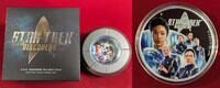 Tuvalu 2 Dollar Silbermünze - 2 oz Silber Proof Coin Star Trek Discovery - U.S.S. Discovery NCC-1031 Crew -