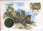 Afghanistan 50 Afghani Cu/Ni im Numisbrief 25 Jahre WWF - Der Leopard -