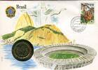Brasilien 50 Cruzeiros im Numisbrief Brasilien - Fussballstadion -