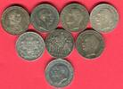 Preußen, Bayern, Baden,Hamburg, Sachsen, Württemb. 8 x 3 Mark Silbermünzen Kaiserreich Lot 8 Typen - Silber -