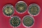 Europa 5 x 2 Euro Gedenkmünzen 2 Euro Gedenkmünzen von 2006 (OHNE Kleinstaaten) -