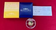 Frankreich 10 Euro Gold 2005 Le Tour du Monde en 80 Jours - Jules Verne (1/4 oz) Final Mintage 611 proof in capsule with certificate, orig. packa...