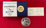 Frankreich 10 Euro Silber 2013 Snowboard - Jeux d'Hiver Polierte Platte ... 64.09 &pound;  +  10.25 &pound; shipping