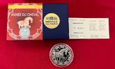 Frankreich 10 Euro Silber 2014 Lunar Year of the Horse - Jahr des Pferds... 59.82 &pound;  +  10.25 &pound; shipping