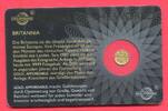 Ruanda, Rwanda 10 FRW Minigoldmünze - 1/200 Unze Gold Britannia - aus der Serie Icons of the World - Gold Affordable -