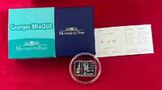 Frankreich 10 Euro Silber Georges Braque (m. Farbapplikation) -