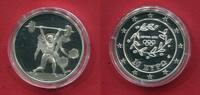 Griechenland 10 Euro Silber Olympische Spiele 2004 Athen - Gewichtheben (1 oz) -