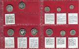 Kuba 11 Silber-Münzen Gedenkmünzen-Lot Peso und Centavos incl. Zitrone Auflage 3125 Stück! -