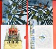 Belgien KMS 1 Cent - 2 Euro + Medaille Kursmünzsatz inkl. Medaille Les Beffrois -