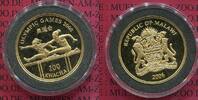 Malawi 100 Malawi Kwacha Gold Olympics Olympiade 2008 Peking Hürdenläuferinnen Hurdless -