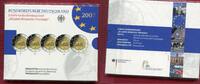 Bundesrepublik Deutschland 5 x 2 Euro Gedenkmünzenset Römische Verträge -