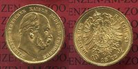 Preußen, State of Prussia German Empire 10 Mark Goldmünze Kursmünze Preußen 10 Mark Gold 1872 A J. 242 Wilhelm I. Picture