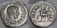 Römisches Reich Denar Denarius Gordian III. Kaiser auf Pferd on Horseback -
