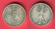 Bundesrepublik Deutschland 5 DM Silber Kursmünze Silberadler -