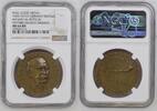 Germany Deutschland Karl Götz Medaille Bronzemedaille geprägt Struck Langstreckenflug Friedrichshafen München Ehrenbürger Graf Zeppelin NGC TOP POP -