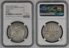 Deutschland Silbermedaille - Medailleur Karl Goetz 1936 Auf den 1.000. Todestag von König Heinrich I. Herzog von Sachsen - Henry I. NGC MS 62