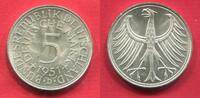 Deutschland, BRD 5 DM Kursmünze Silberadler - Fünf Mark -