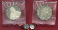 Deutsche Demokratische Republik DDR 20 Mark Silber Gedenkmuenze 500. Geburtstag Martin Luther Proof PP -