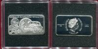 Cook-Islands 1 Dollar Silber Viereckmünze Wirtschaftswunder - German Economic Miracle -