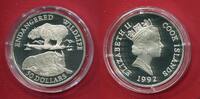 Cook-Inseln 50 Dollars Silber Endangered Wildlife - Gefährdete Tierwelt - Bison -