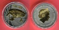 Tuvalu 1 Dollar Silbermünze - 1 oz Silver Coin STAR TREK™ - U.S.S Enterprise NCC-1701™ - Ruthenium Edition -