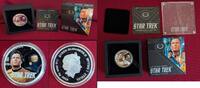 Tuvalu 1 Dollar Silbermünze - 1 oz Silver Proof Coin STAR TREK™ - Captain Kirk & Jupiter™ - The Original Series -